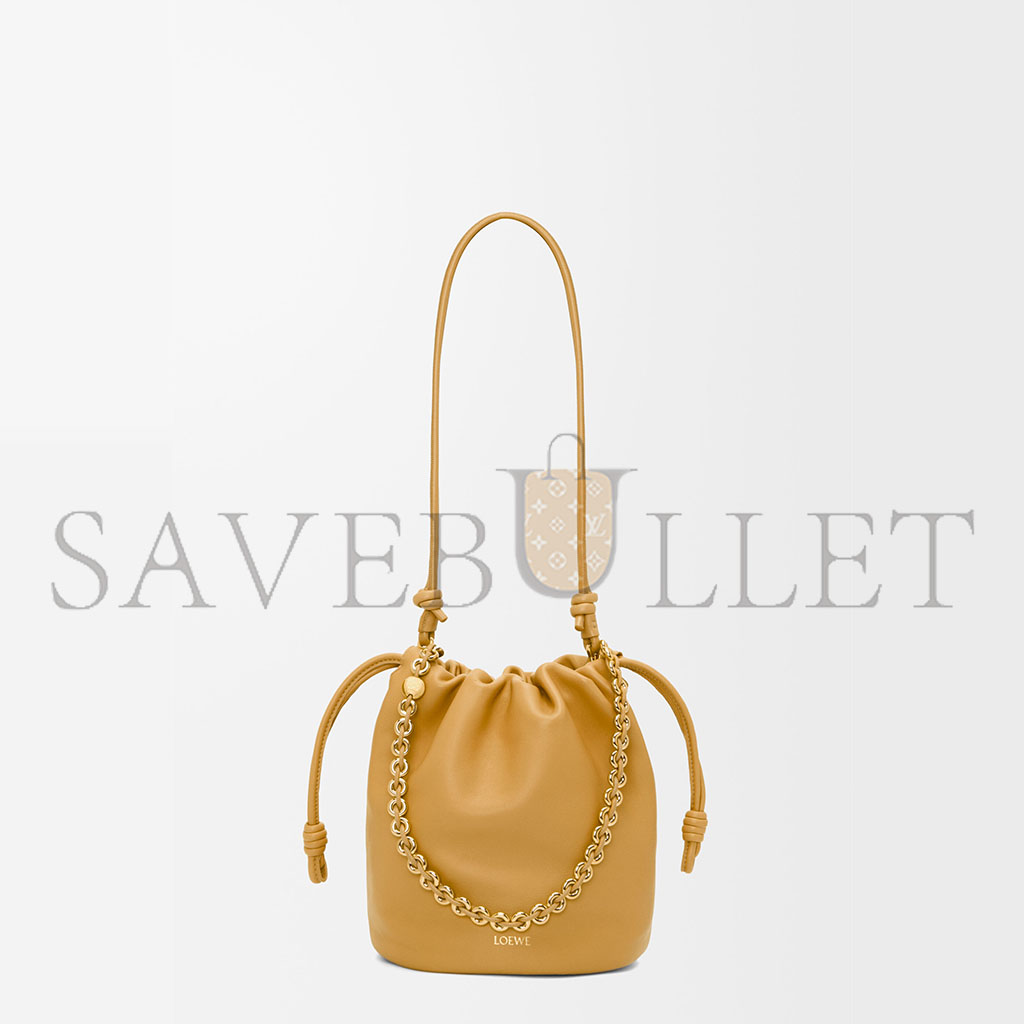 LOEWE FLAMENCO PURSE BUCKET IN MELLOW NAPPA LAMBSKIN 0011054657 (32*24*17cm)